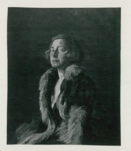 Gisa von Steiner, 1924, Öl auf Leinwand, 77x64cm, Städt. Galerie im Lenbachhaus, München
