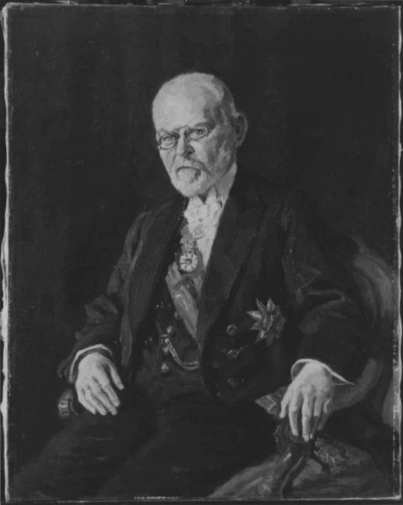 Bildnis des Staatsrates Excl. von Steiner, 1925, Öl auf Leinwand, 89 x 71 cm, Bay. Staatsgemäldesammlungen, München