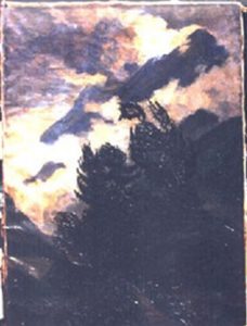 Clouds in the High Mountains 1926 109x81