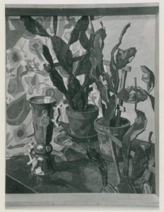 Kekteen um Keramik, 1932, Öl auf Leinwand, 103x88cm, Städt. Galerie im Lenbachhaus, München
